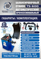 Балансировочный станок автомат TS-600