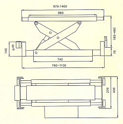 SIVER J 2.0 Траверса гидравлическая г/п 2 т.