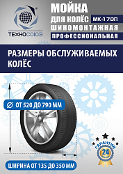 MK-170П Мойка колес System4you 