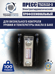 Пресс гидравлический 100 тонн с электроприводом, TS0502-3