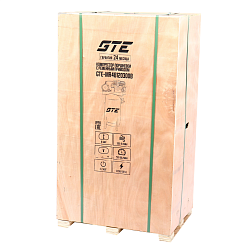 GTE-MR4B120300B Компрессор поршневой ременной 220В 300л/мин. ресивер-120л вертикальный
